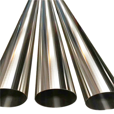 tubería de acero inoxidable recocida 125m m brillante de Sch 10 del tubo 12 de 110m m para el gas